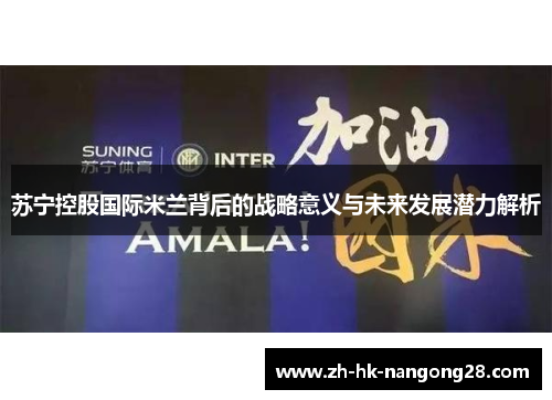 苏宁控股国际米兰背后的战略意义与未来发展潜力解析
